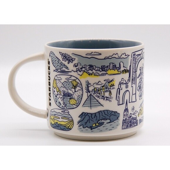 Starbucks Christchurch New Zealand Been There Collection RARE Coffee Mug EUC - Picture 3 of 6